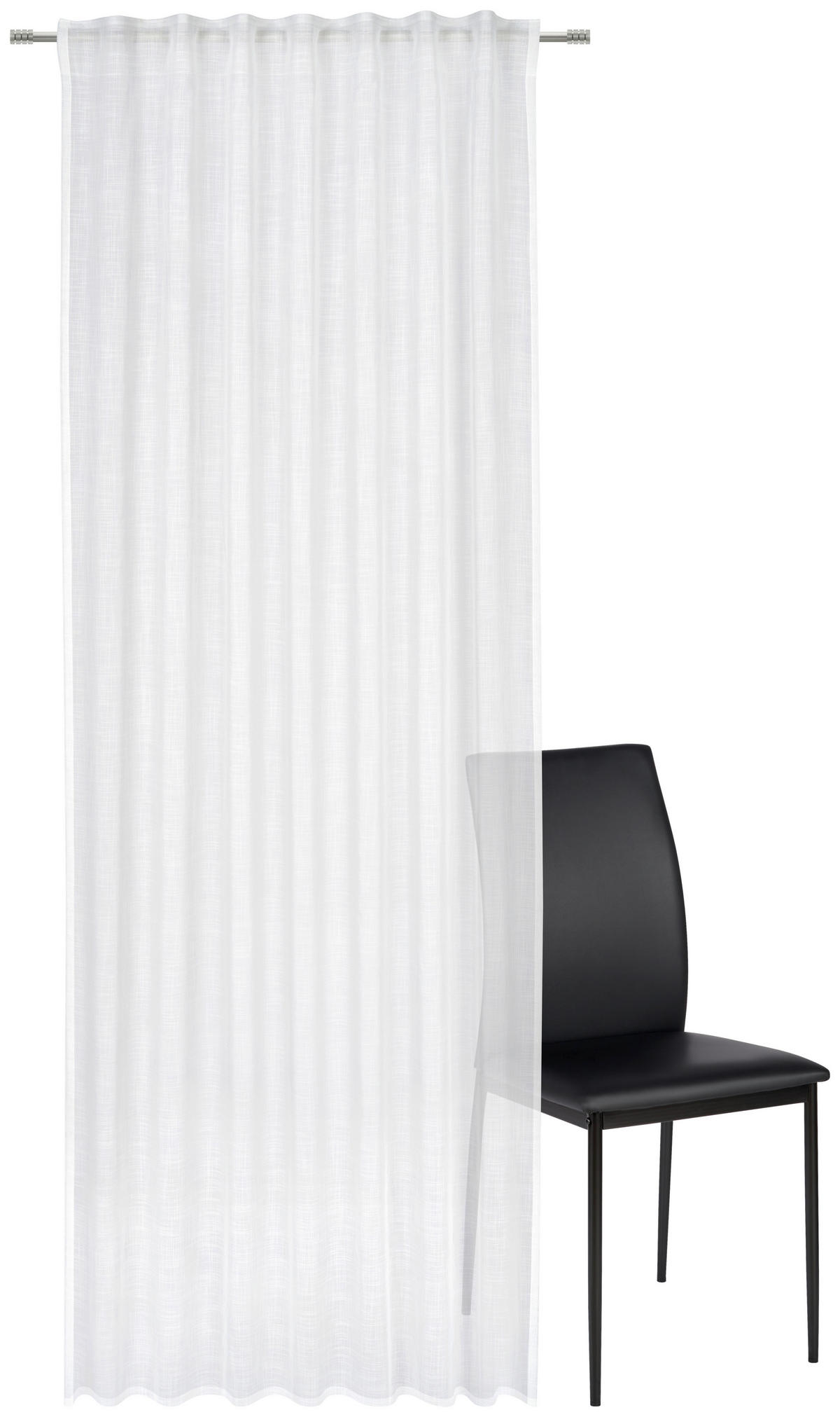 GOTOVA ZAVESA bela - bela, Osnovno, tekstil (140/300cm) - Esposa