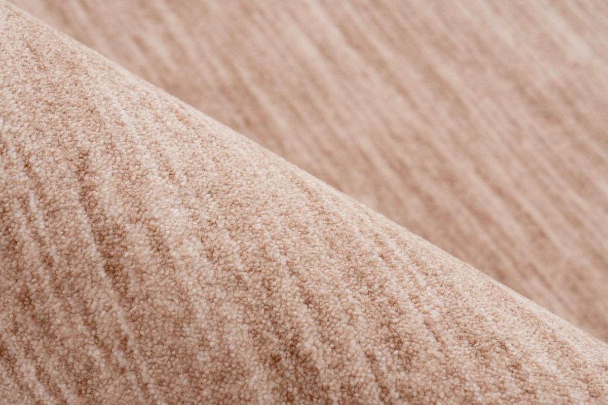 FLACHWEBETEPPICH 80/150 cm Aprikose rechteckig  - Aprikose, Basics, Textil (80/150cm) - Kayoom