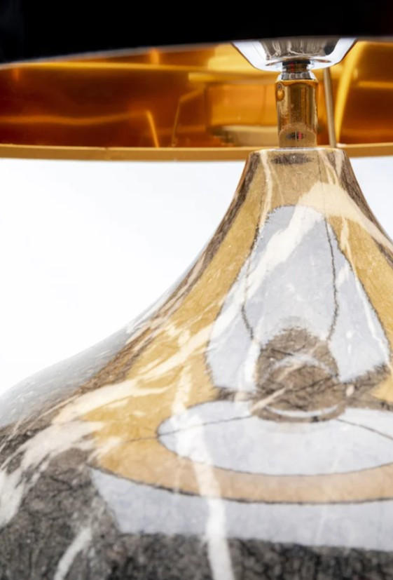 Thumbnail - Kare-Design Tischleuchte, Dunkelgrau, Kunststoff, 30.5x37x30.5 cm, Lampen & Leuchten, Innenbeleuchtung, Tischlampen