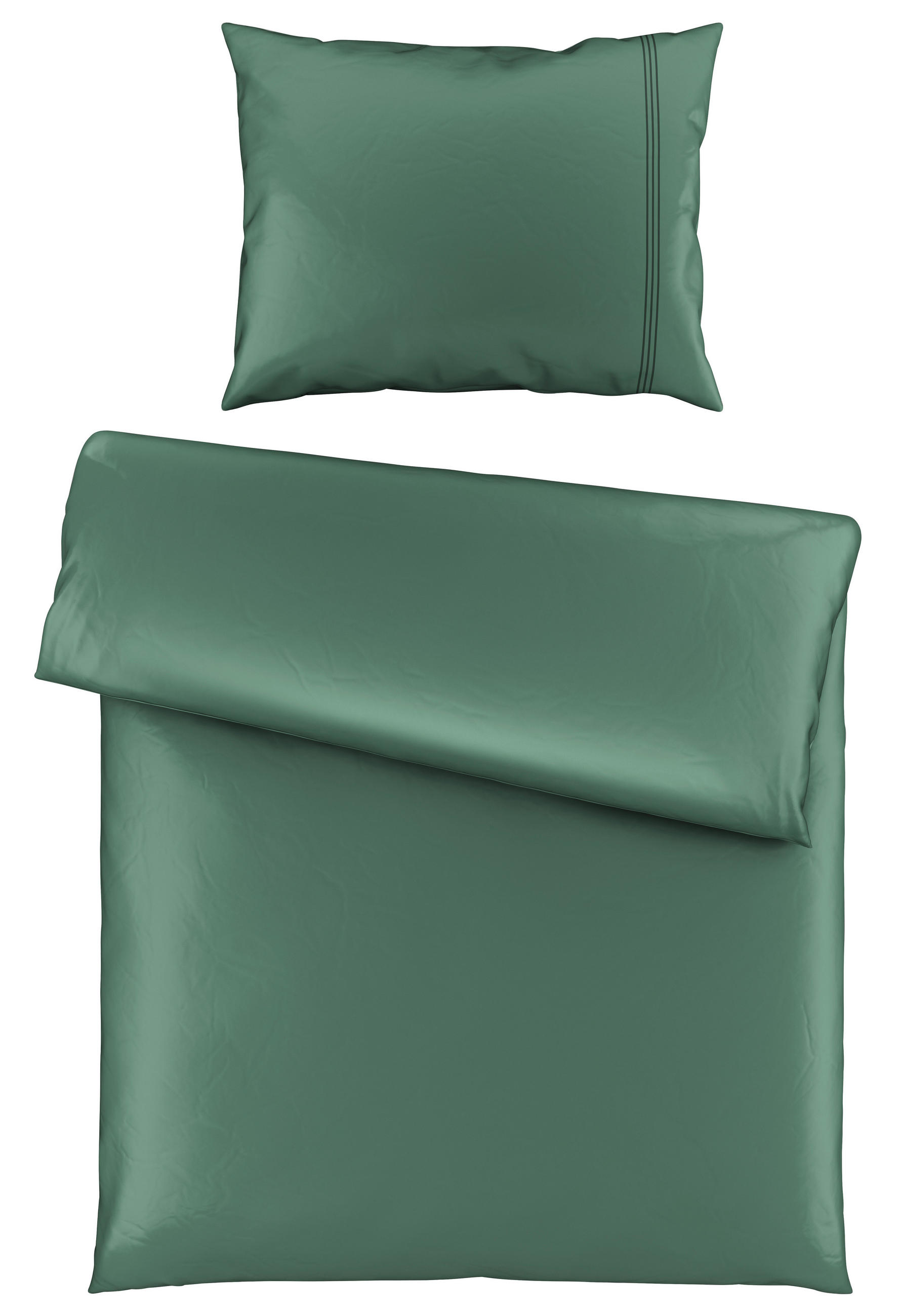ÁGYNEMŰHUZAT-GARNITÚRA 140/200 cm  - zöld, Natur, textil (140/200cm) - Bio:Vio
