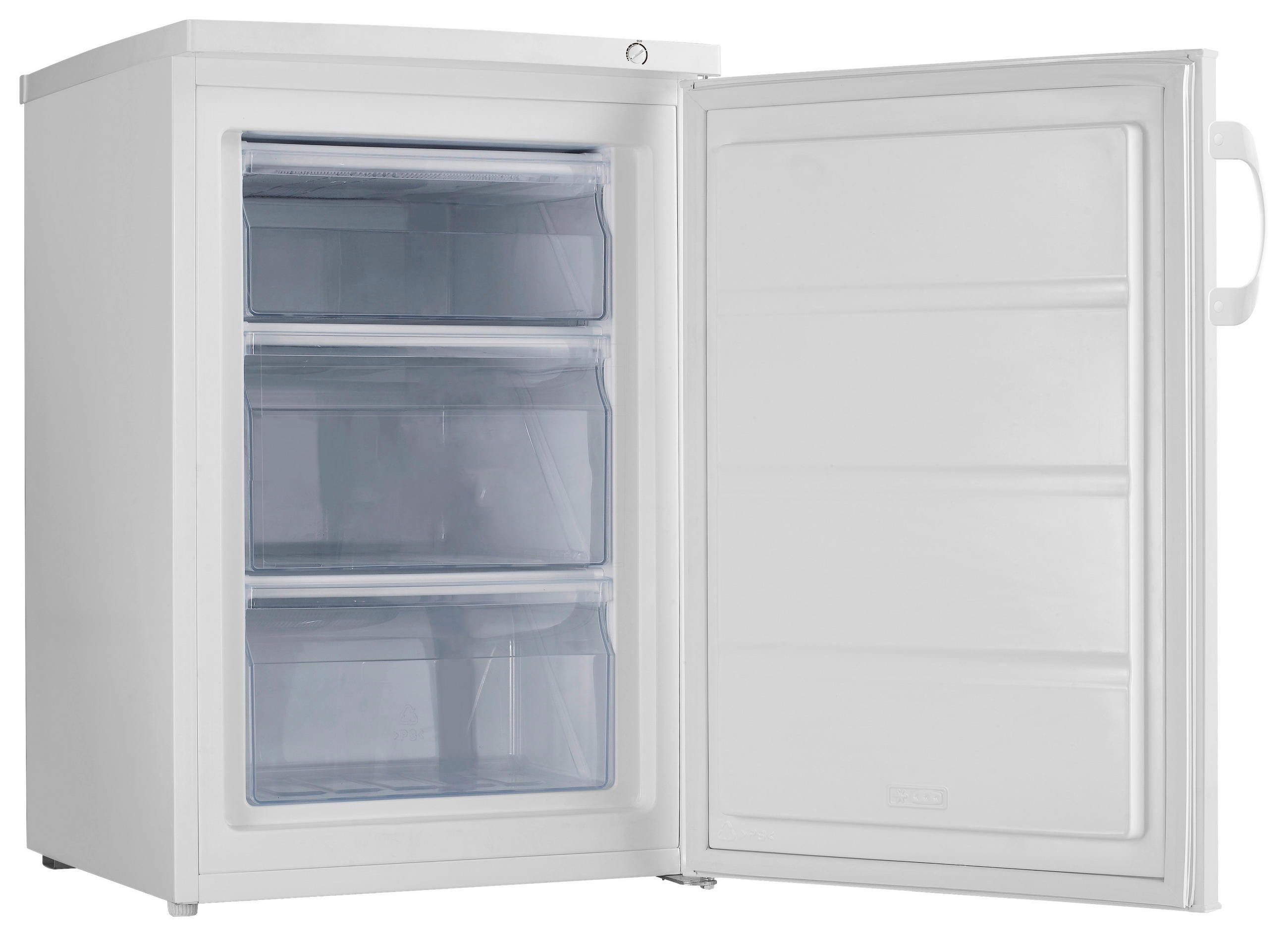 GEFRIERSCHRANK F49CPW  - Weiß, MODERN, Glas/Kunststoff (60/85/62,5cm) - Gorenje