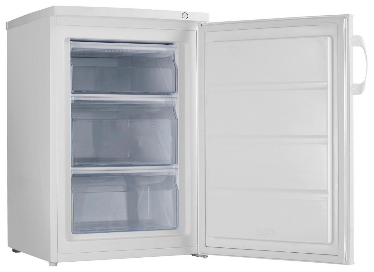 GEFRIERSCHRANK F49CPW  - Weiß, MODERN, Glas/Kunststoff (60/85/62,5cm) - Gorenje