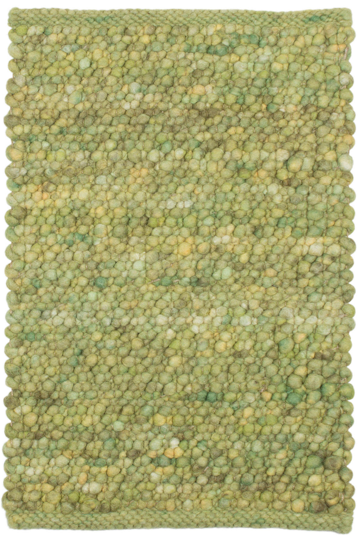 HANDWEBTEPPICH 130/200 cm Sligo Swing Grün  - Grün, KONVENTIONELL, Textil (130/200cm) - Linea Natura
