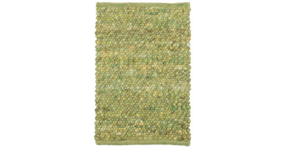 HANDWEBTEPPICH 130/200 cm Sligo Swing Grün  - Grün, KONVENTIONELL, Textil (130/200cm) - Linea Natura