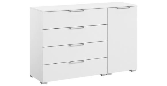 SIDEBOARD  in 120/81/42 cm  - Silberfarben/Alufarben, Design, Holzwerkstoff/Kunststoff (120/81/42cm) - Novel