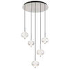 LED-HÄNGELEUCHTE 57/150 cm   - Klar/Schwarz, Basics, Kunststoff/Metall (57/150cm) - Globo