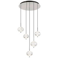 LED-HÄNGELEUCHTE  57/150 cm   - Klar/Schwarz, Basics, Kunststoff/Metall (57/150cm) - Globo