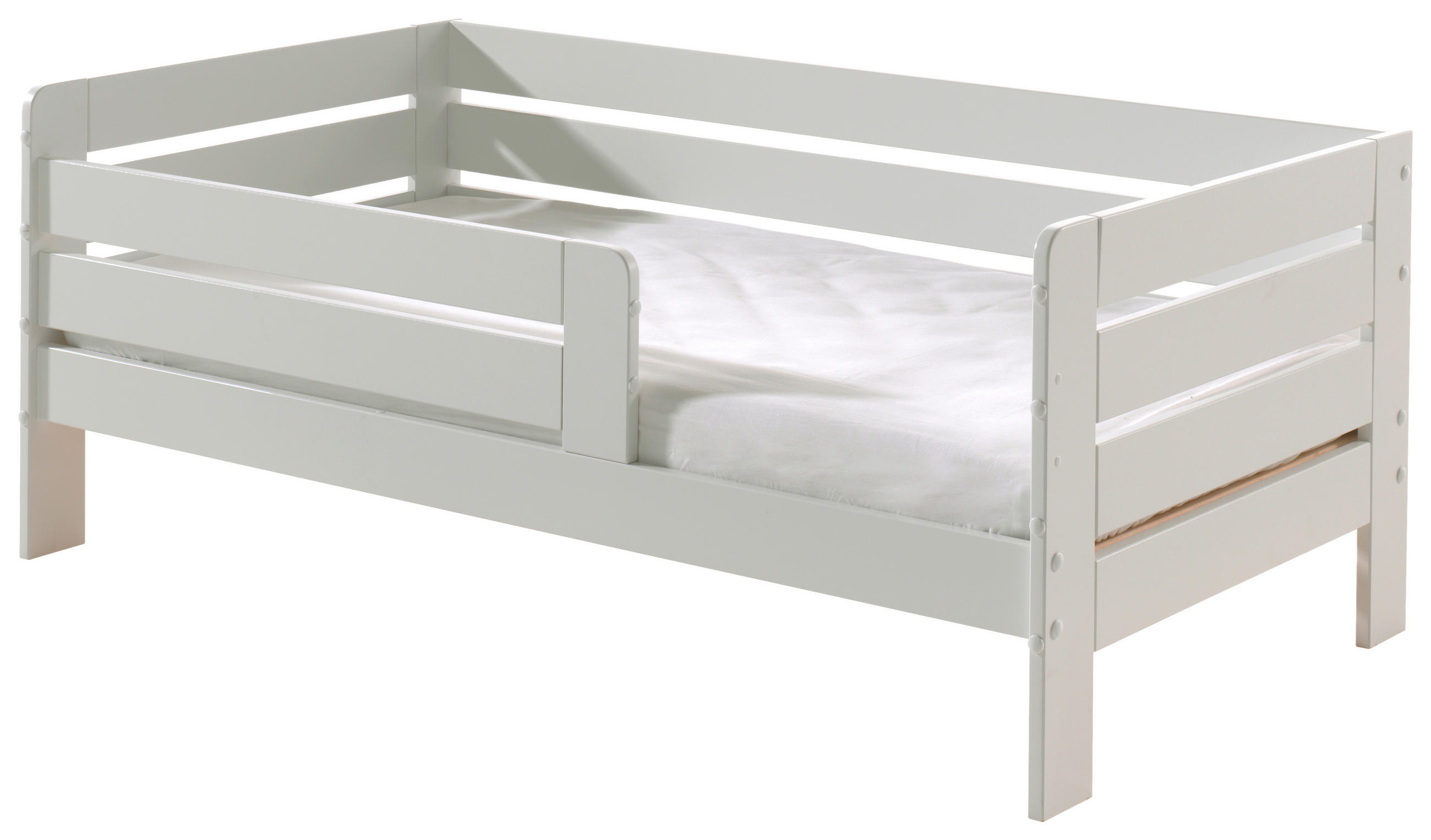 KINDER-/JUNIORBETT - Weiß, MODERN, Holz/Holzwerkstoff (70/140cm) - MID.YOU