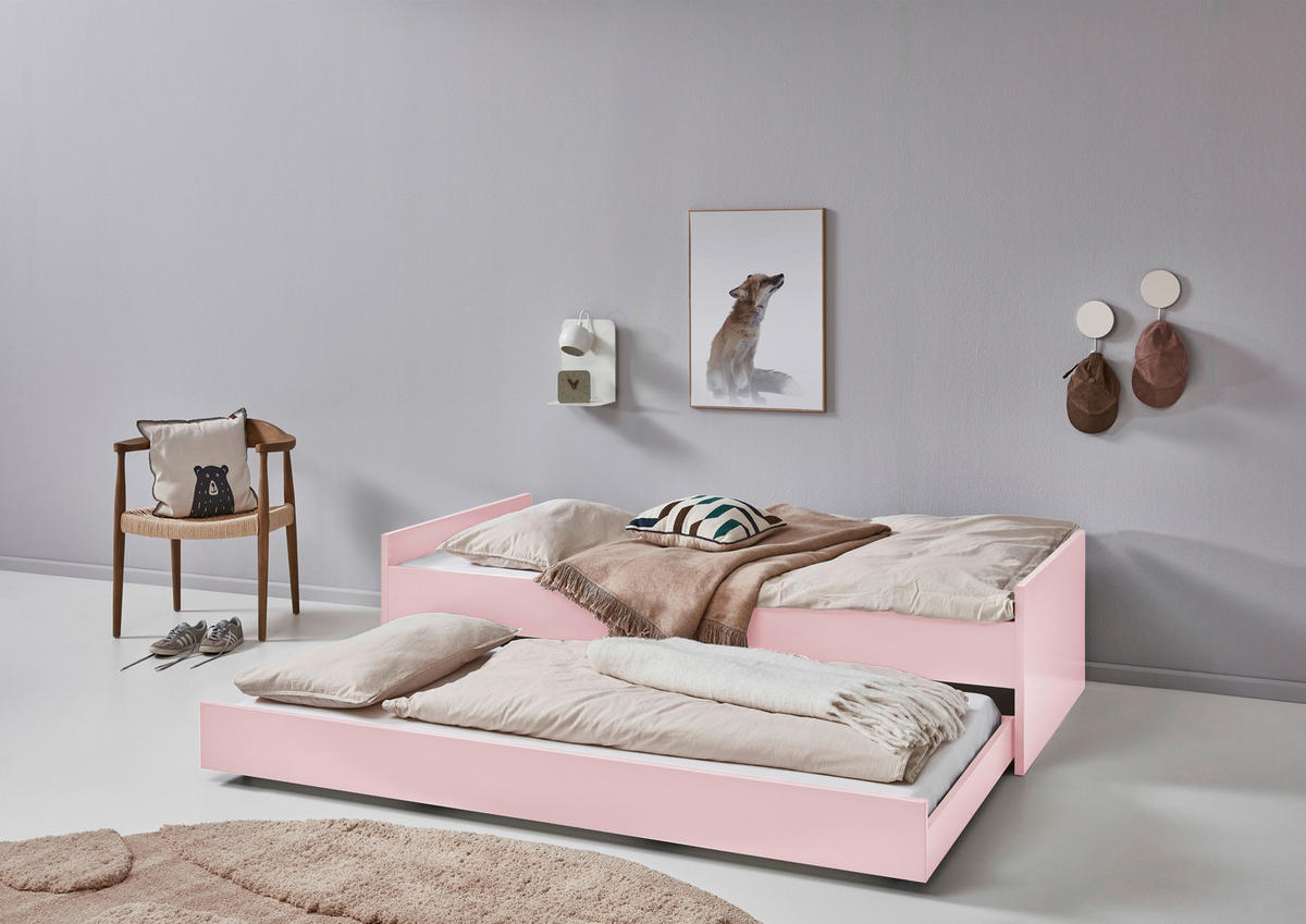 FÖRVARING rosa  - rosa, Lifestyle, trämaterial/plast (94/20/199cm) - Stylife