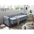 SCHLAFSOFA in Textil, Holzwerkstoff Blau - Blau/Silberfarben, MODERN, Holzwerkstoff/Kunststoff (216/95/88cm) - Carryhome SCHLAFSOFA in Textil, Holzwerkstoff Blau - Blau/Silberfarben, MODERN, Holzwerkstoff/Kunststoff (216/95/88cm) - Carryhome