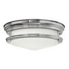 DECKENLEUCHTE  30.5/11.7 cm    - Chromfarben, Konventionell, Glas/Metall (30.5/11.7cm) - Elstead Lighting