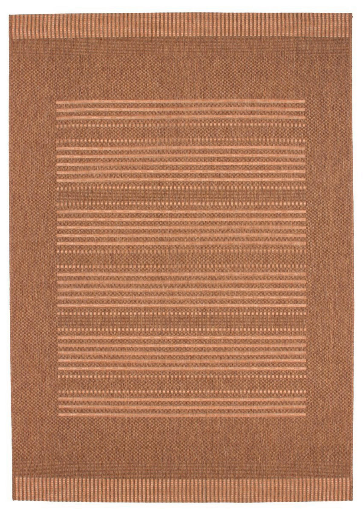 FLACHWEBETEPPICH 60/110 cm Sweden - Stockholm 526 Kaffee Multicolor  - Multicolor, KONVENTIONELL, Textil (60/110cm)