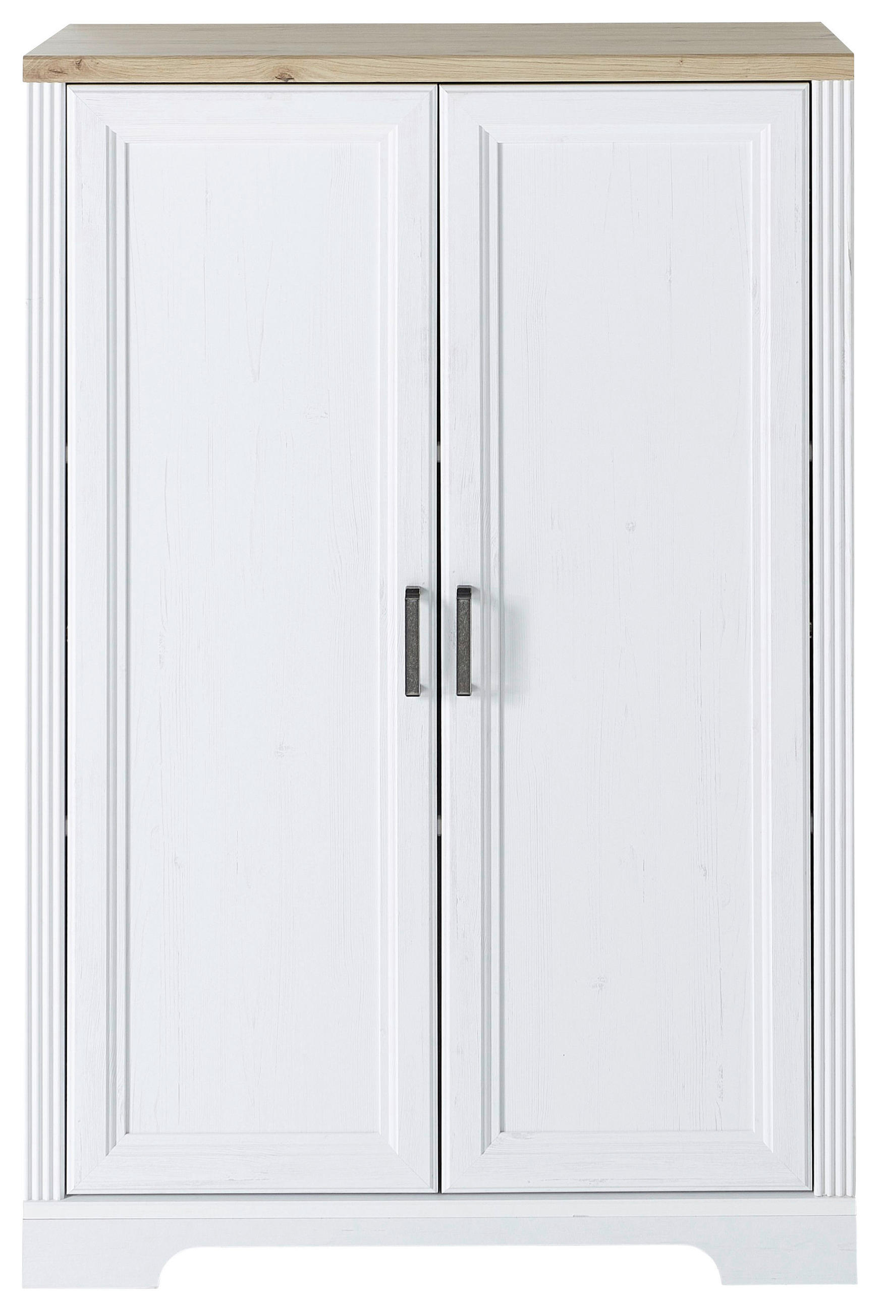 KOMMODE , 86/127/38 cm,  - Eiche Artisan/Pinienfarben, KONVENTIONELL, Holzwerkstoff/Metall (86/127/38cm) - Carryhome