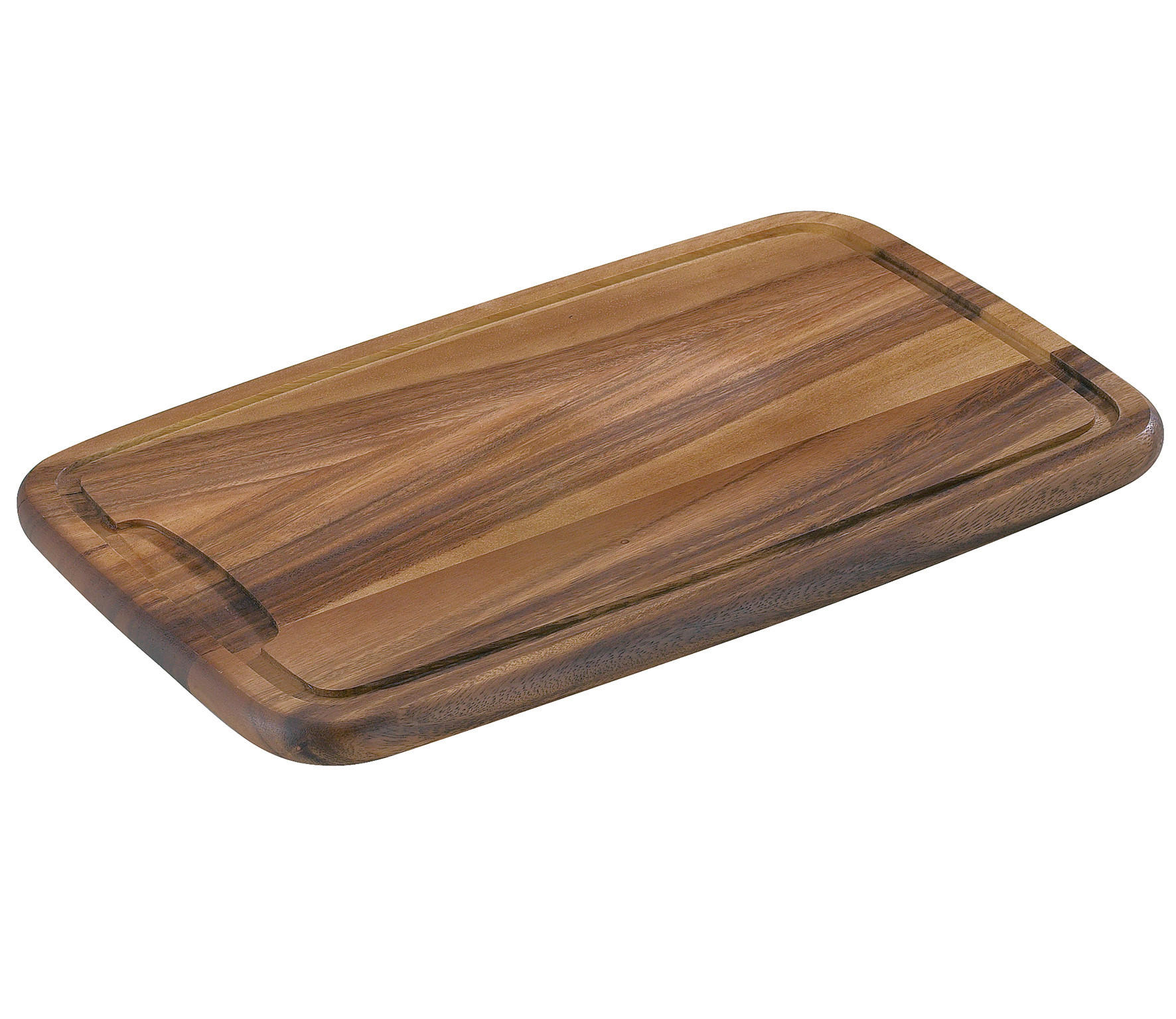 SCHNEIDEBRETT Holz Akazie  - Akaziefarben, Basics, Holz (42/27,5/2cm) - Zassenhaus