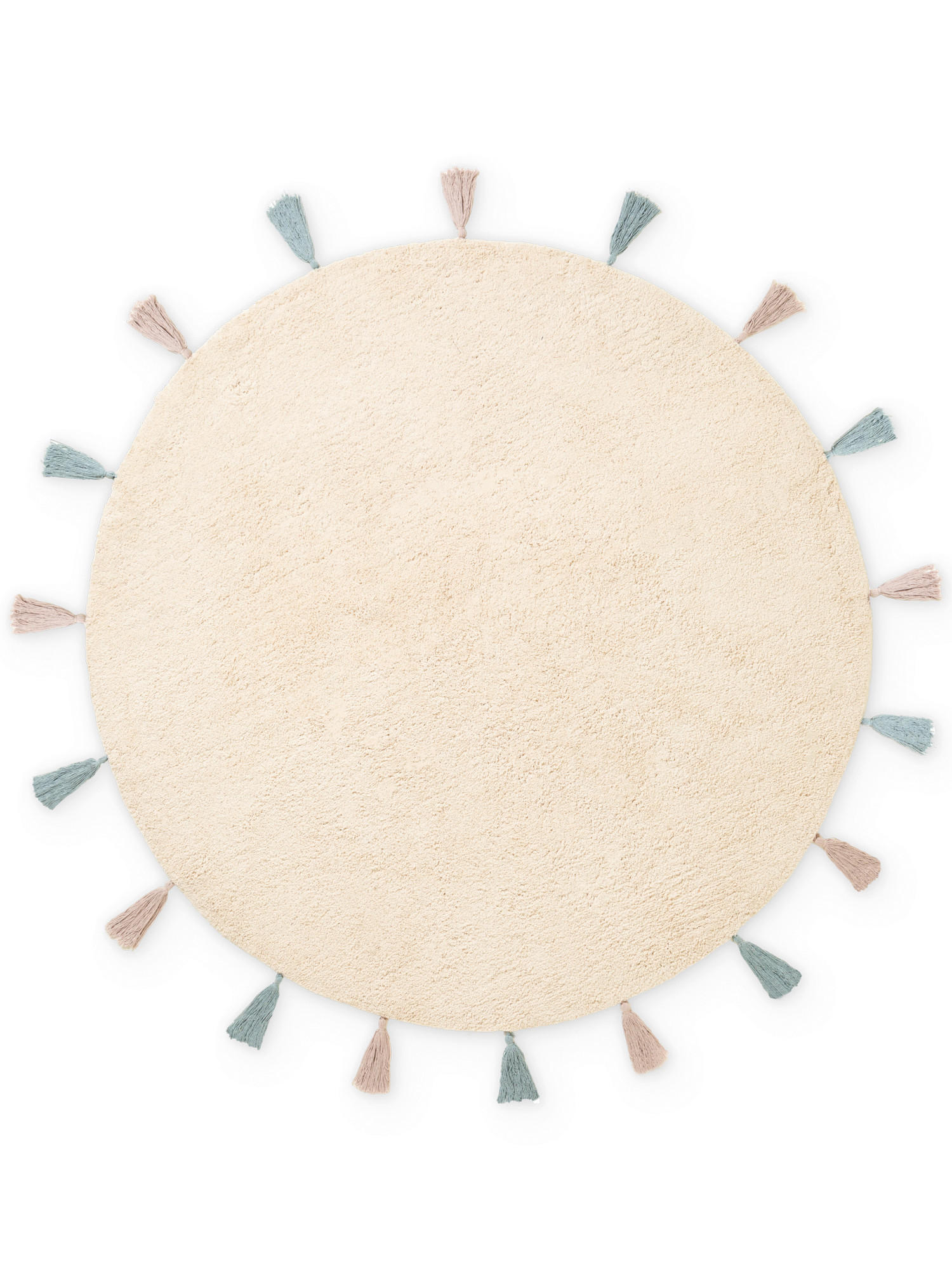KINDERTEPPICH 160 cm Snuggle Sunna Creme, Multicolor rund  - Multicolor/Creme, Basics, Kunststoff/Textil (160cm) - Hanse Home