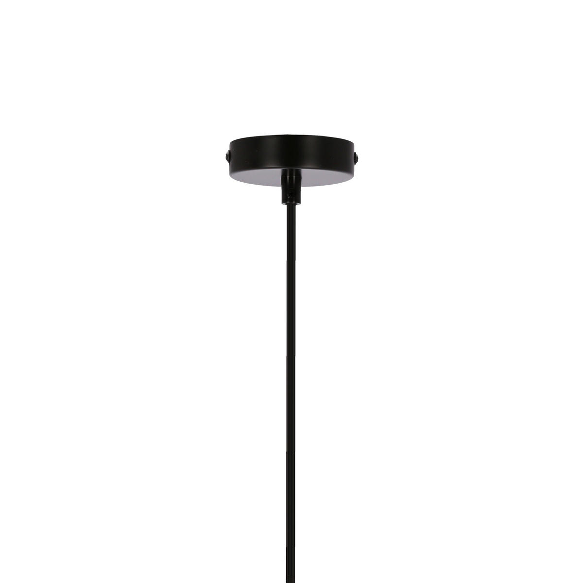 PENDELLAMPA Dunca 25/25/110 cm  - nötfärg/svart, Design, metall (25/25/110cm)