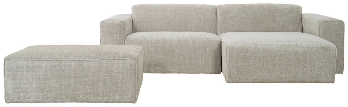 PALL i trä, metall, textil beige  - beige/svart, Klassisk, metall/trä (100/70/96cm) - Niels Andersson