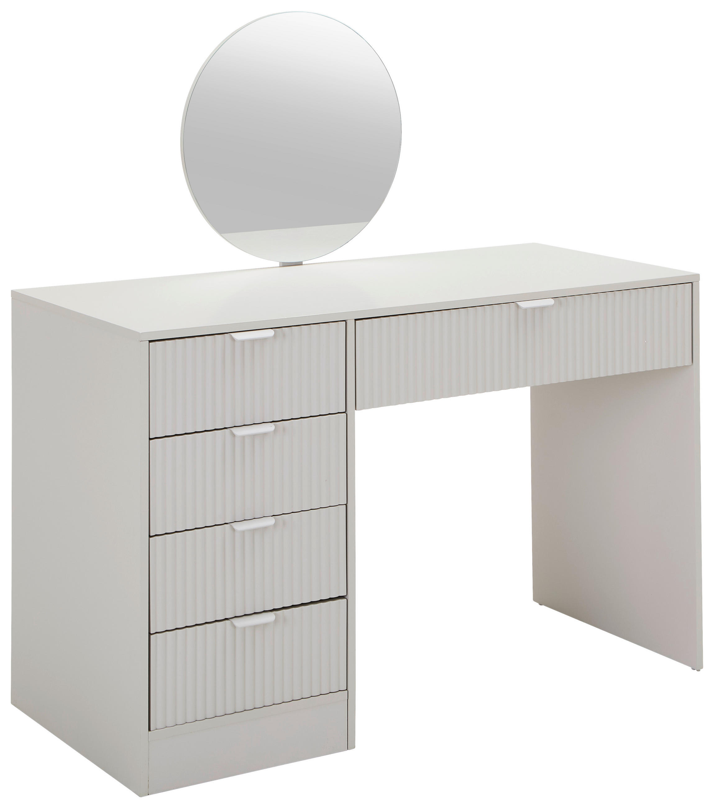 SCHMINKTISCH Kaschmir  - Kaschmir, Trend, Glas/Holzwerkstoff (120/55/127,5cm) - Xora