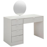 SCHMINKTISCH Kaschmir  - Kaschmir, Trend, Glas/Holzwerkstoff (120/55/127,5cm) - Xora