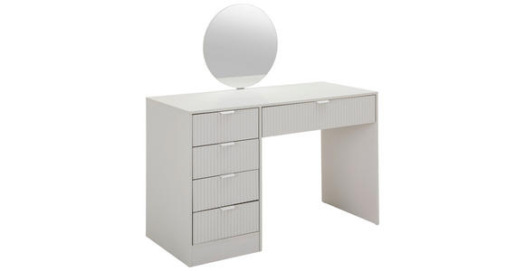 SCHMINKTISCH Kaschmir  - Kaschmir, Trend, Glas/Holzwerkstoff (120/55/127,5cm) - Xora