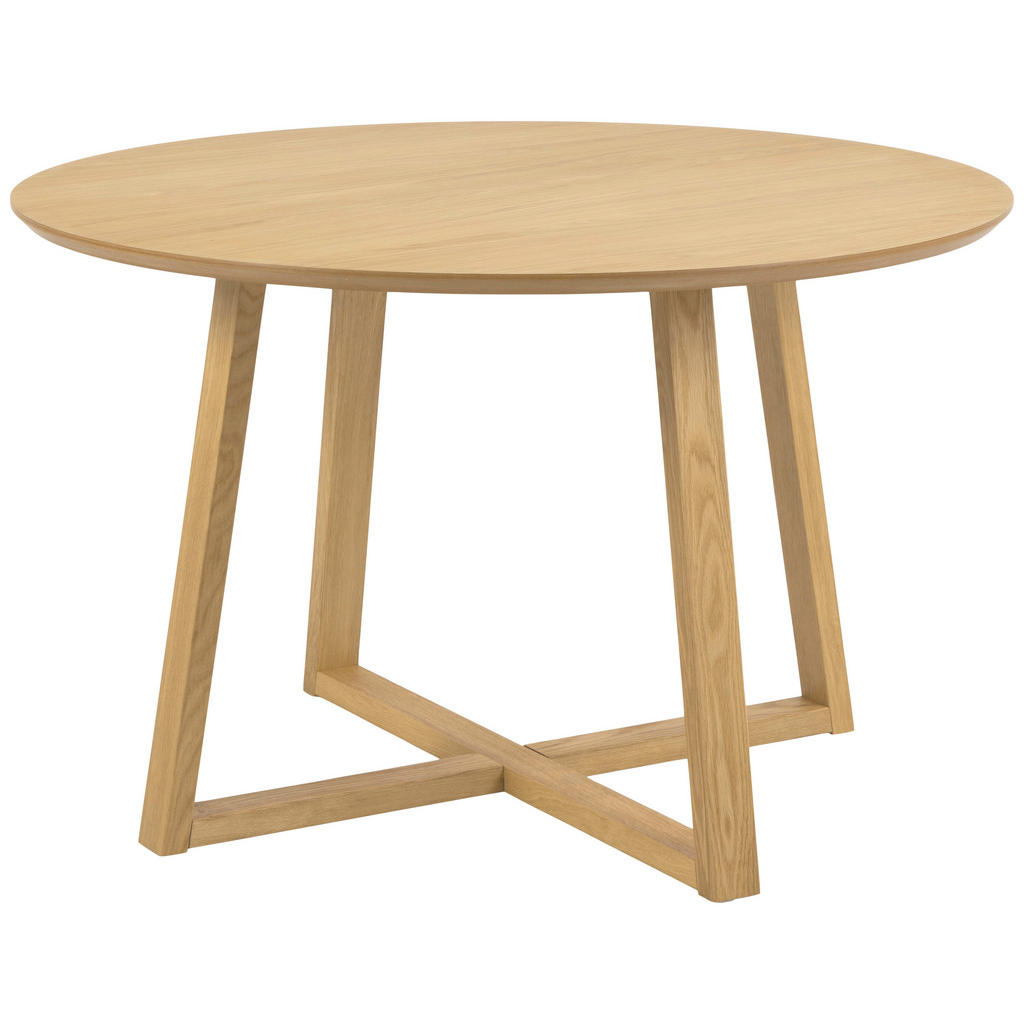 P & B JEDÁLENSKÝ STÔL, dub, prírodná farba, 120/120/75 cm