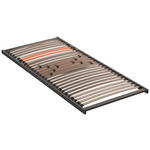 LATTENROST 90/200 cm  - Anthrazit/Orange, Basics, Holz (90/200cm) - Dieter Knoll