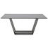 ESSTISCH in Metall, Keramik 180/90/76 cm - Anthrazit/Schwarz, Design, Keramik/Metall (180/90/76cm) - Ambiente ESSTISCH in Metall, Keramik 180/90/76 cm - Anthrazit/Schwarz, Design, Keramik/Metall (180/90/76cm) - Ambiente