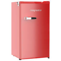 KÜHLSCHRANK 47,4/83,1/44,7 cm KG83R-52  - Rot, Basics, Glas/Kunststoff (47,4/83,1/44,7cm) - Respekta