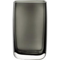 VASE PIETRA  - Grau, Basics, Glas (12/20/8,5cm) - Leonardo