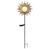SOLARLEUCHTE - Rostfarben/Transparent, Basics, Glas/Kunststoff (24,2/81,5cm) - Globo