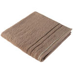 DUSCHTUCH 70/140 cm ELLA  - Hellbraun, KONVENTIONELL, Textil (70/140cm) - Esposa