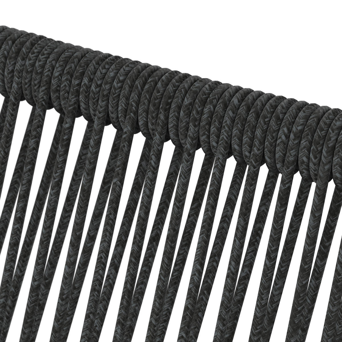 SET STOLICA ZA BAŠTU - tamnosiva/crna, Moderno, metal/tekstil (55/82/58cm) - Bessagi Garden