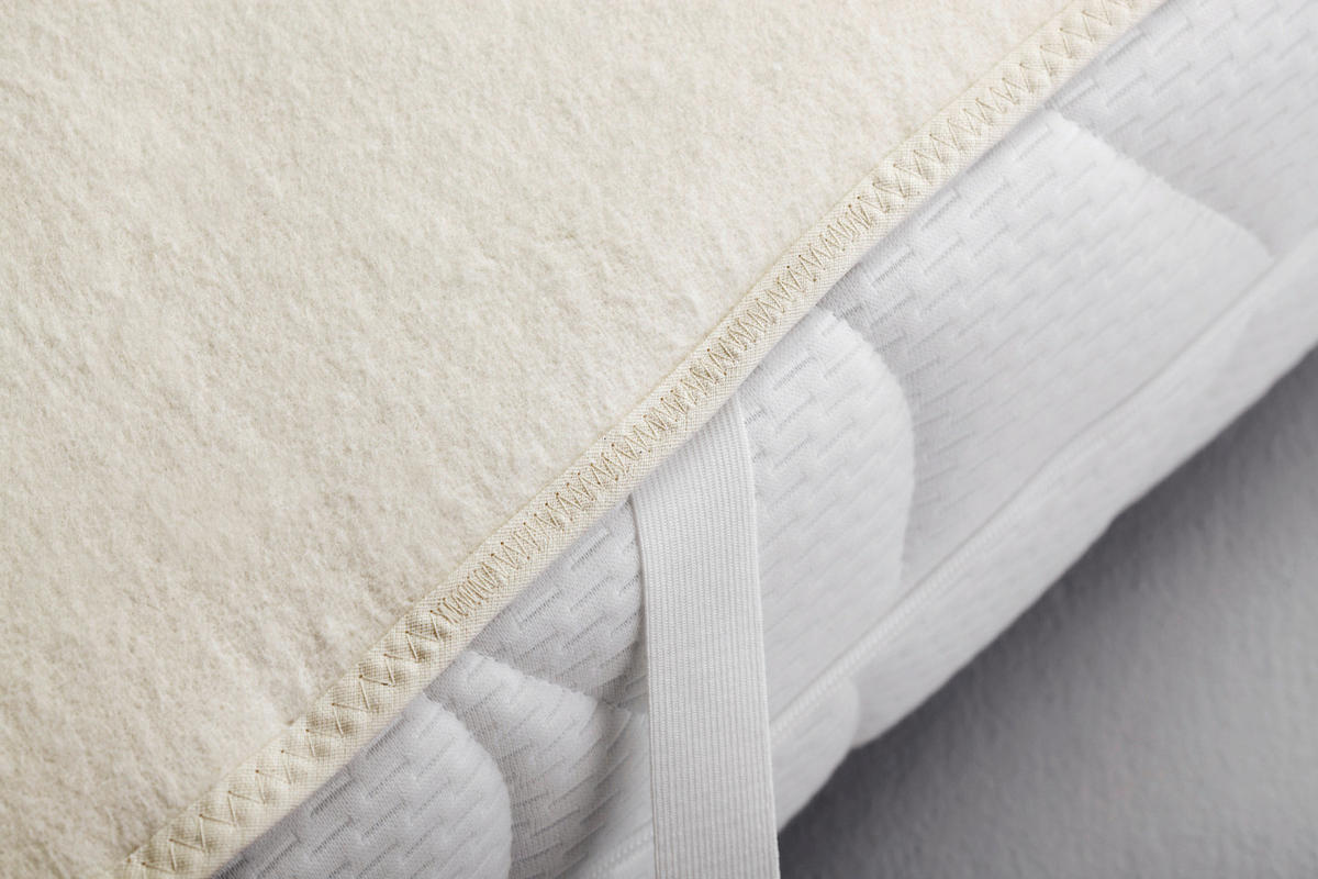 MATRATZENAUFLAGE - Naturfarben, Basics, Naturmaterialien (140/200cm) - Bio:Vio