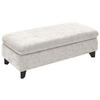 PALL i textil ecru  - svart/ecru, Klassisk, metall/textil (60/45/60cm) - MID.YOU