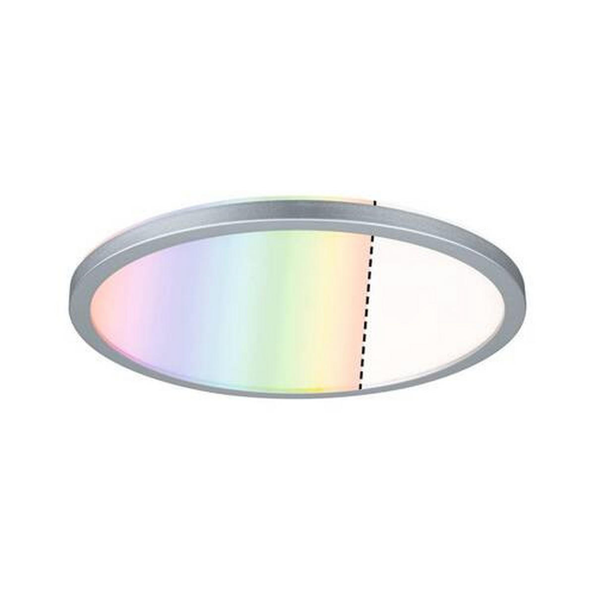 LED-PANEEL  - Chromfarben, Basics, Kunststoff (29,3cm) - Paulmann