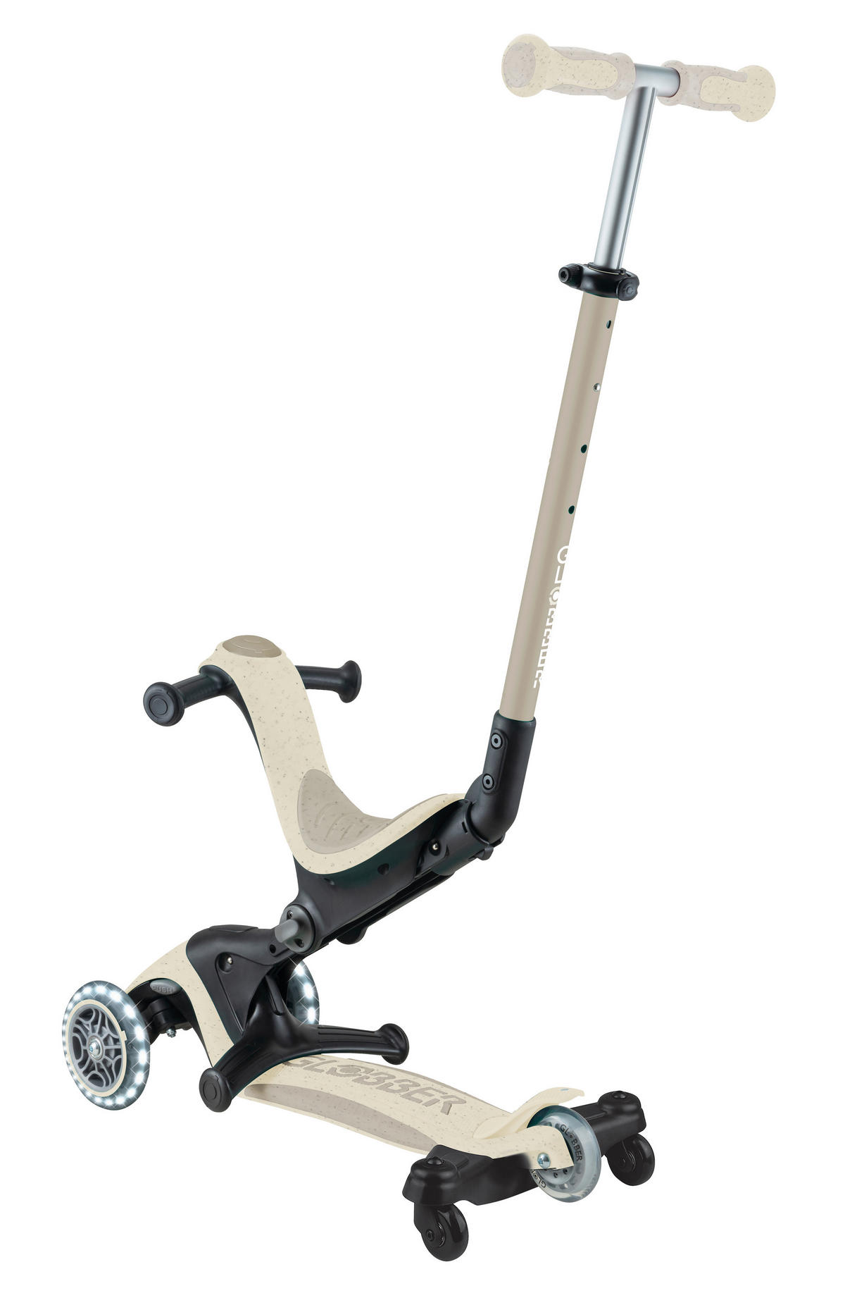 LAUFRAD GO-UP DELUXE LIGHTS ECO 360  - Weiß, Basics, Kunststoff/Metall (65/22/98,5cm) - GLOBBER