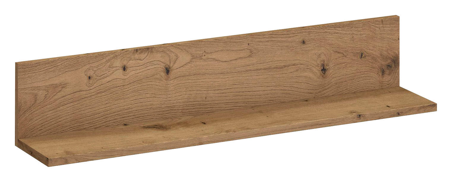 WANDREGAL 80/16/17 cm  - Eichefarben, Trend, Holzwerkstoff (80/16/17cm) - Stylife
