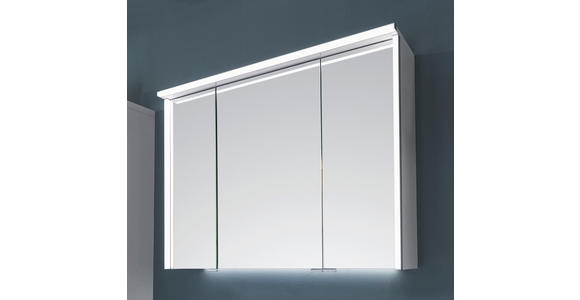 BADEZIMMER  in 90 cm  - Weiß, KONVENTIONELL, Holzwerkstoff/Stein (90cm) - Dieter Knoll