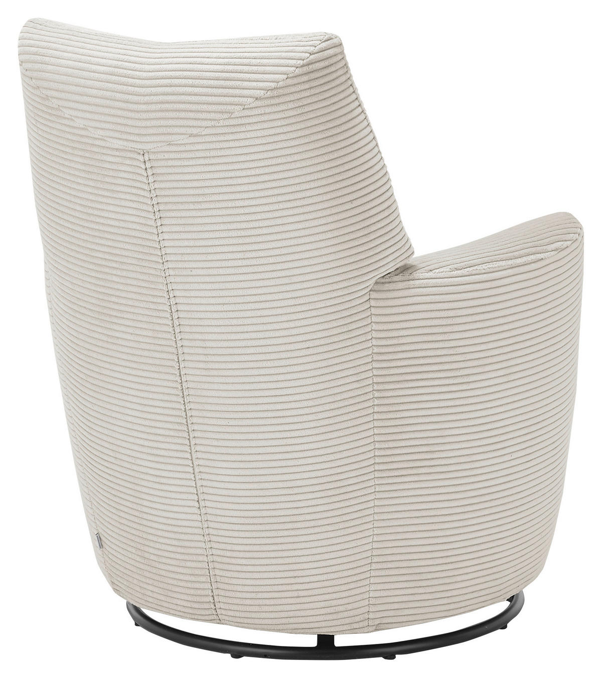 SESSEL Cord Creme    - Creme/Schwarz, Design, Textil/Metall (80/96/88cm) - SetOne by Musterring