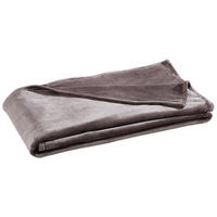 WOHNDECKE LUNA 220/240 cm  - Anthrazit, KONVENTIONELL, Textil (220/240cm) - Novel