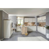 EINBAUKÜCHE   - Magnolie, Design, Holzwerkstoff - Celina