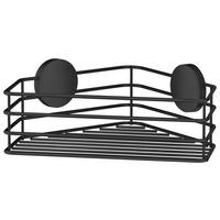 DUSCHKORB BESLAGSBODEN KÖRBE Schwarz  - Schwarz, Basics, Metall (25/5/20cm) - Smedbo