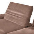 ECKSOFA  in Bouclé Altrosa  170-195/280 cm  - Schwarz/Altrosa, Design, Textil/Metall (170-195/280cm) - Dieter Knoll