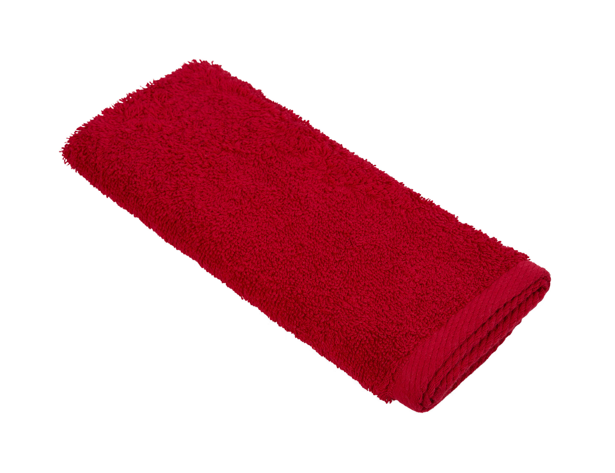 GÄSTETUCH Palma Rot 30/50 cm  - Rot, Basics, Textil (30/50cm) - Esposa