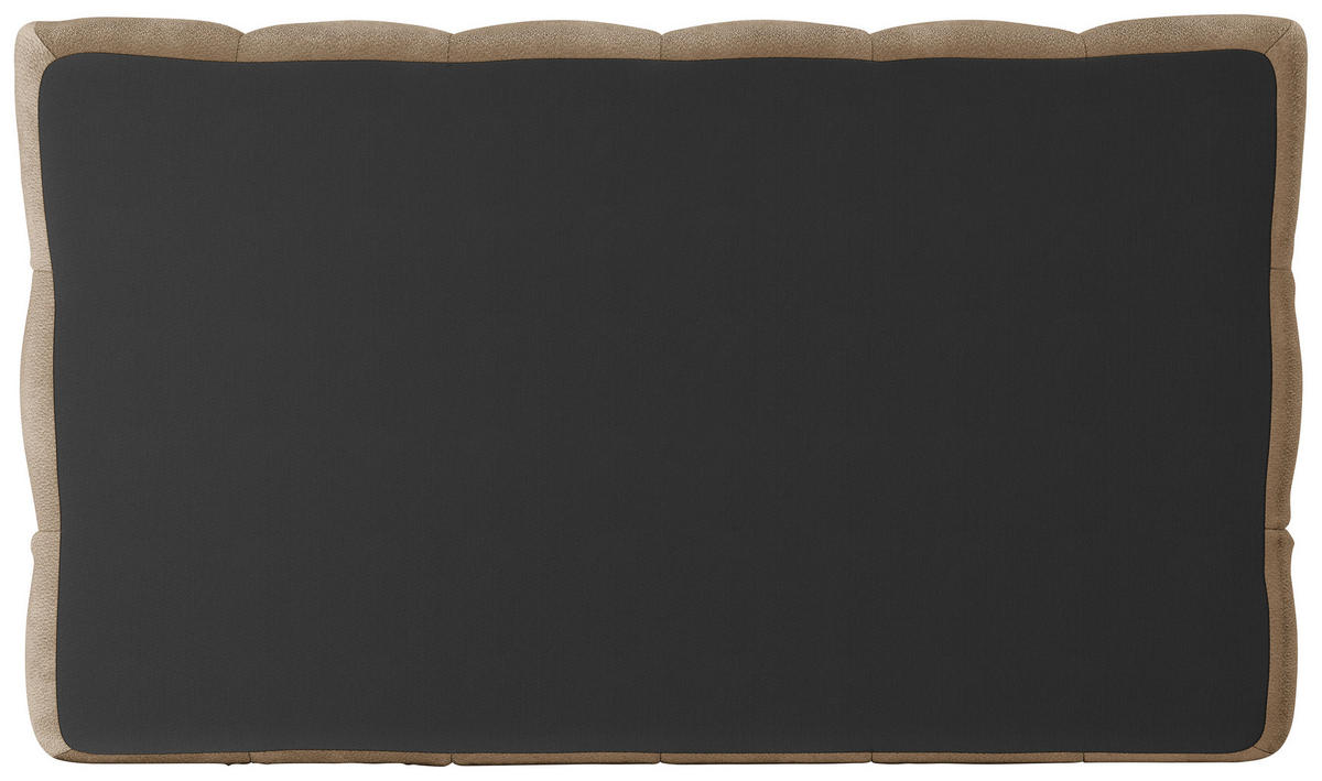 BOXBETT 160/200 cm  in Creme  - Creme/Schwarz, Design, Textil/Metall (160/200cm) - Ti'me