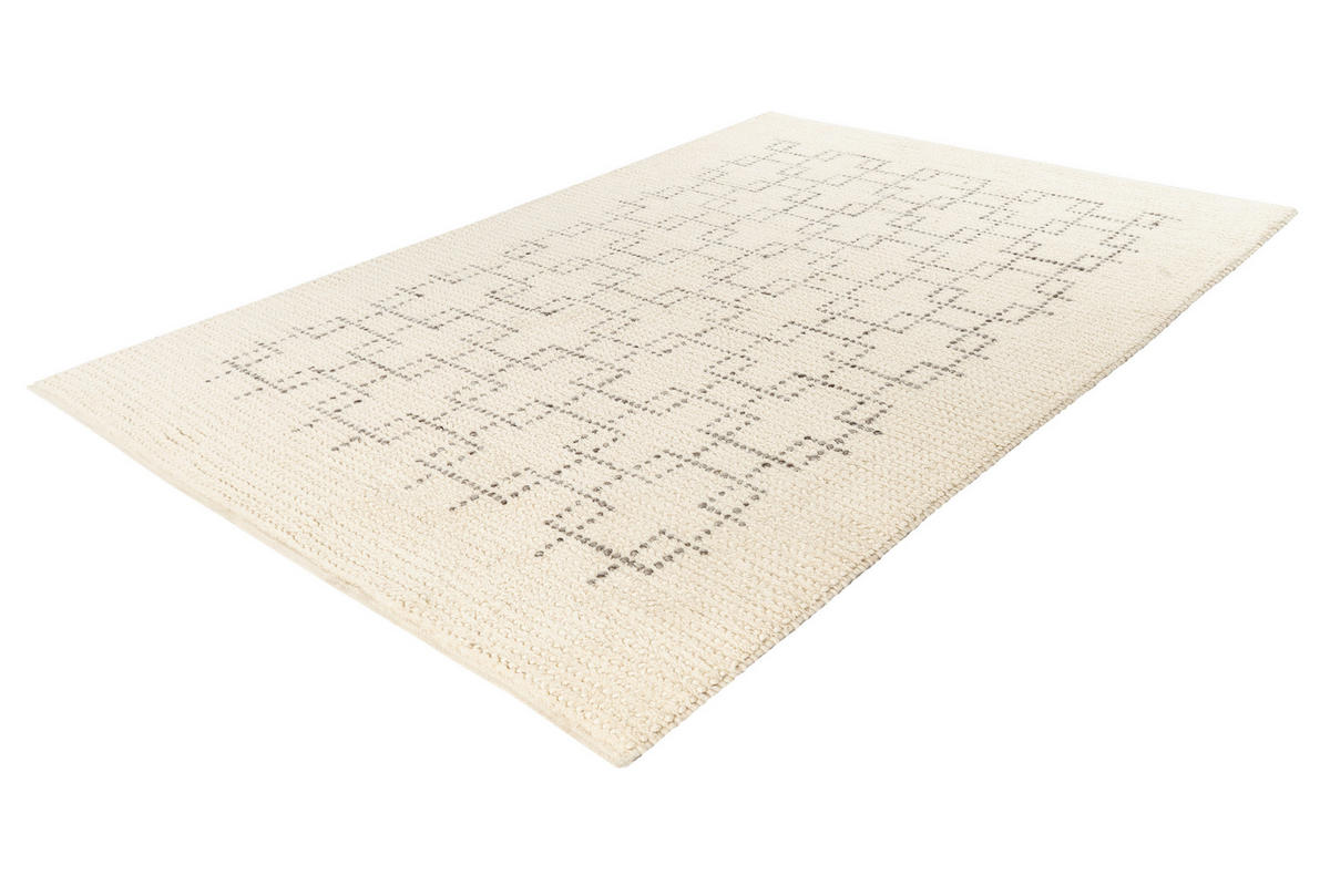 FLACHWEBETEPPICH 80/150 cm My Freya Creme  - Creme, Basics, Textil (80/150cm) - Obsession