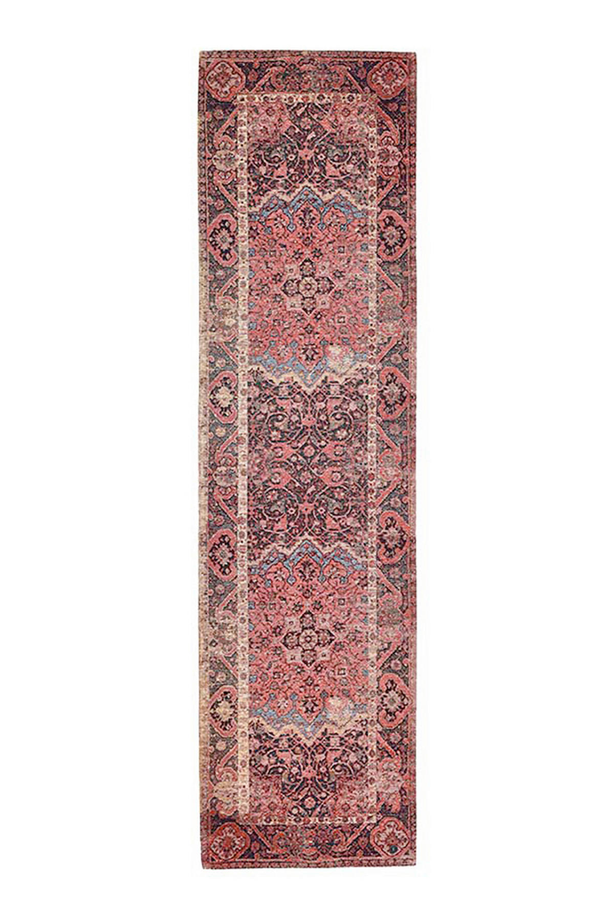 FLACHWEBETEPPICH 60/230 cm Rot  - Rot, Design, Textil (60/230cm) - Tom Tailor