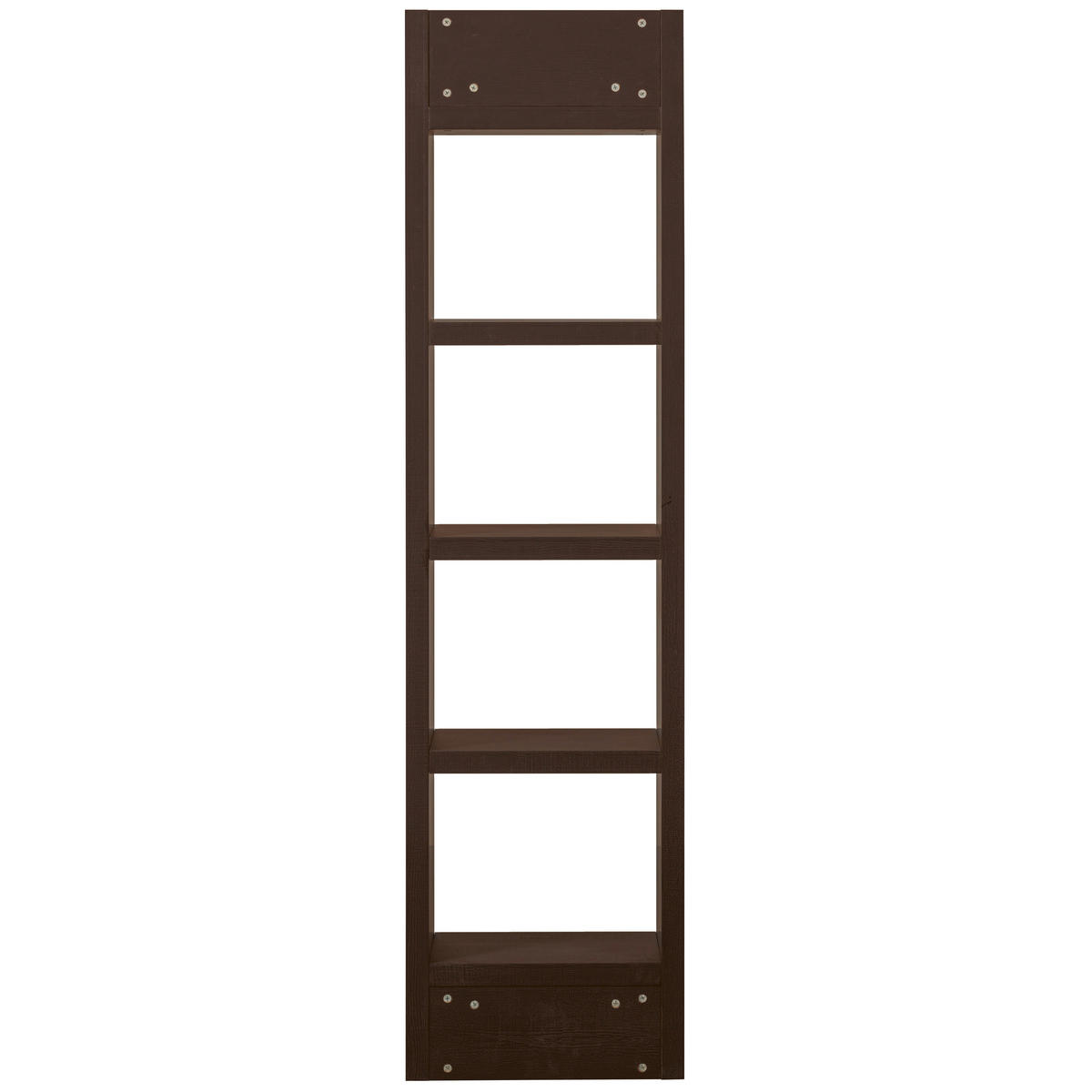 REGAL Dunkelbraun  - Dunkelbraun, Design, Holzwerkstoff (50/195/40cm) - Livetastic