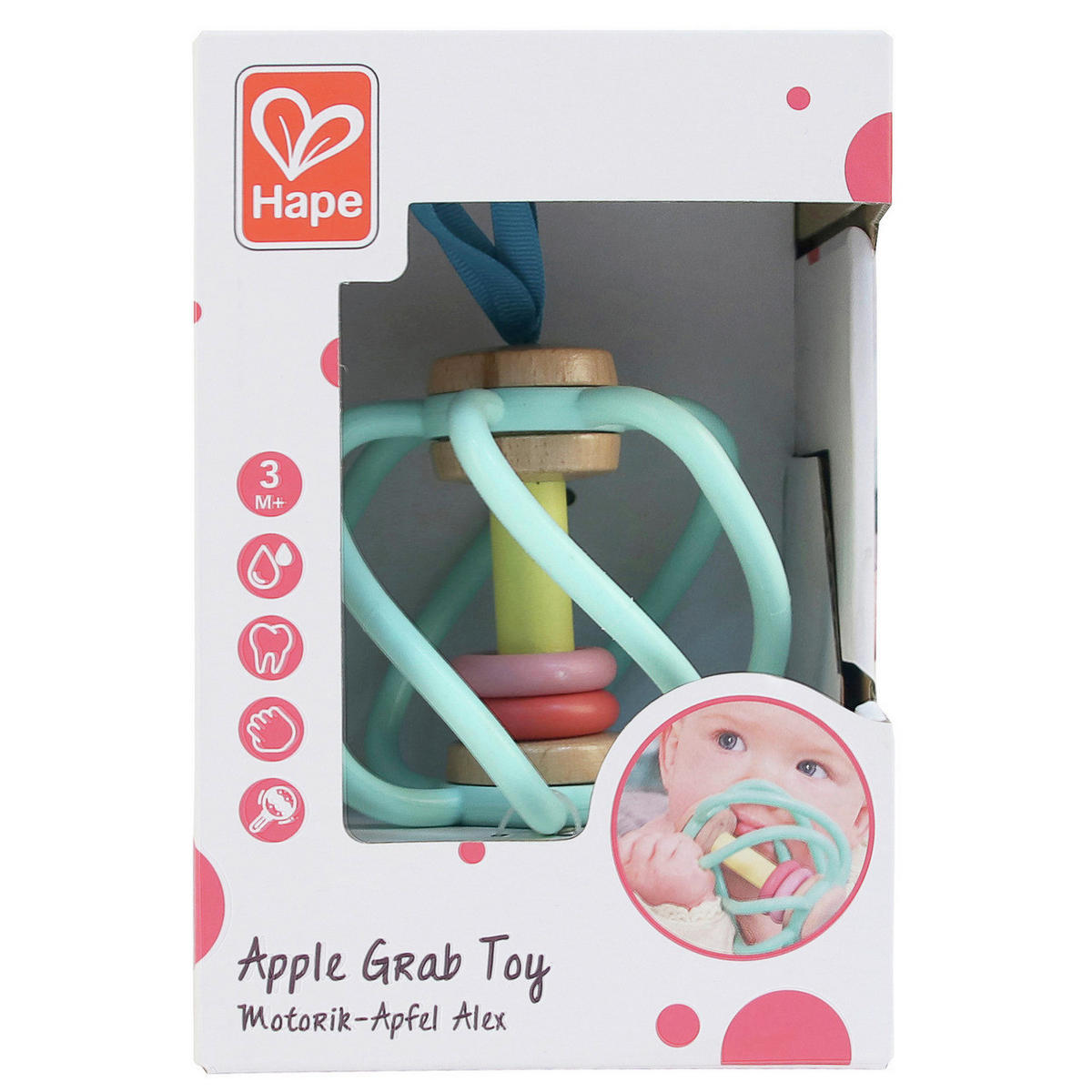 GREIFLING  - Multicolor, Basics, Holz/Holzwerkstoff (9,8/10,0/9,8cm) - Hape