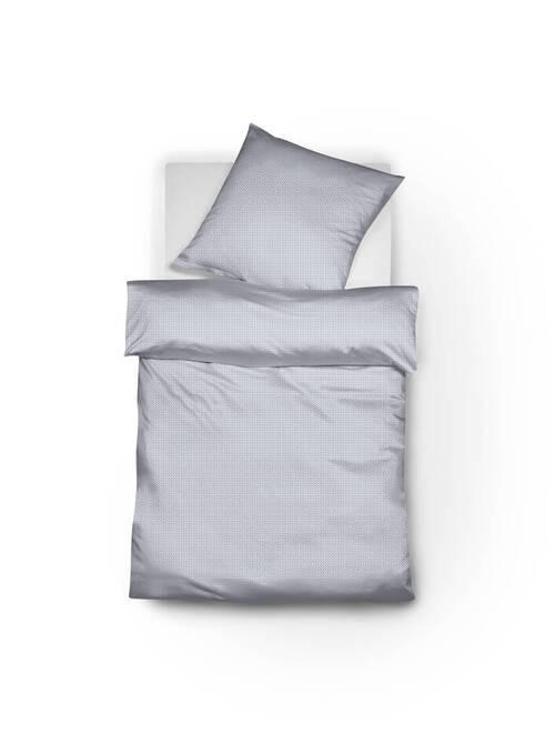 BETTWÄSCHE Porto Jacquard 135/200 cm  - Anthrazit, KONVENTIONELL, Textil (135/200cm) - Fleuresse